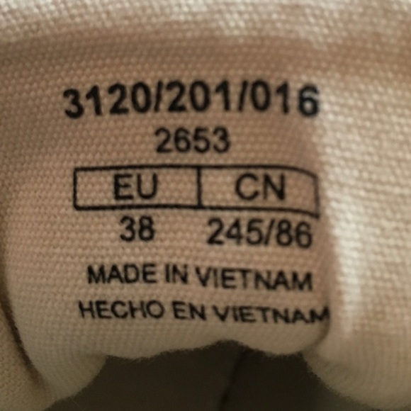 ZARA Fabric Platform High Top Sneakers in Light Blue with white soles - Picture 7 of 7